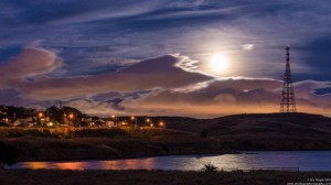 Supermoon over the Preserve